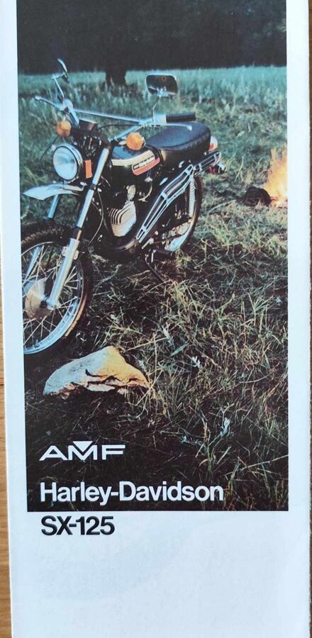 Harley Davidson - SX125 prospekt 1973