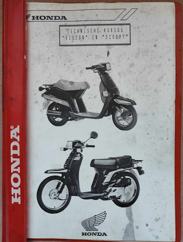 Honda - MT50, MB50, NE50, SH50 instrukcja obsługi