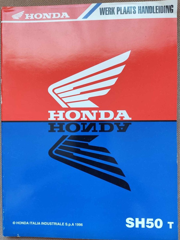 Honda - SH50T Instrukcja napraw 1996