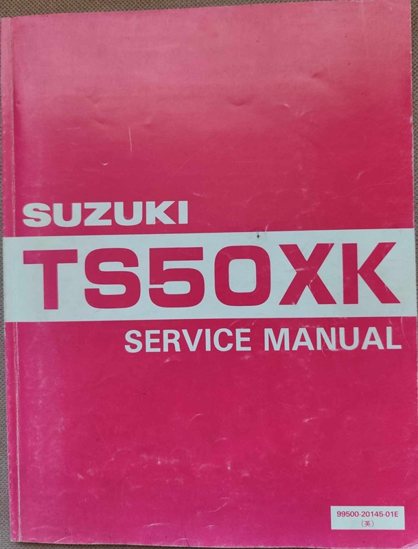 Suzuki - TS50XK instrukcja napraw 1993
