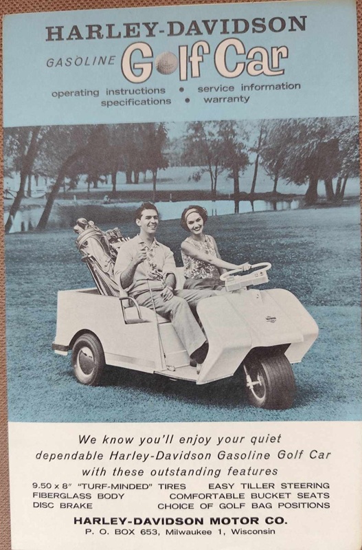 Harley Davidson - Golf Car Gasoline