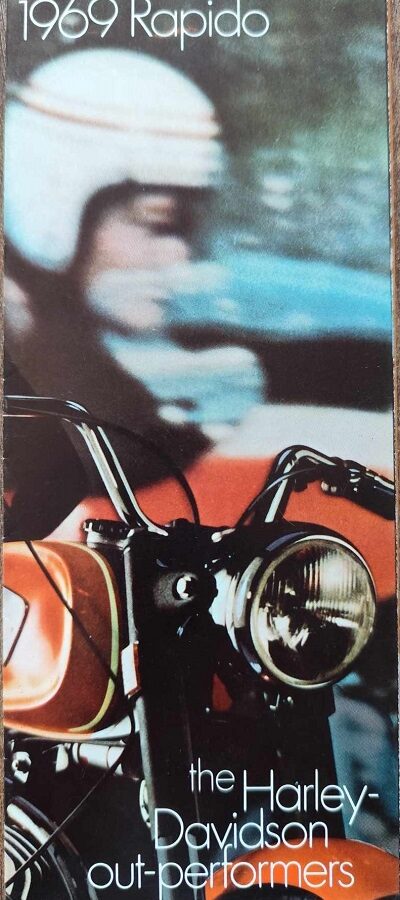Harley Davidson - Rapido prospekt 1969