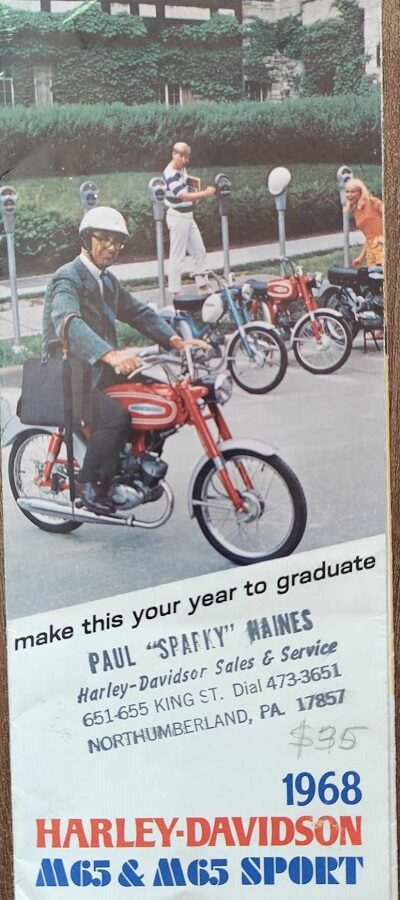 Harley Davidson - M65&M65 Sport prospekt 1968