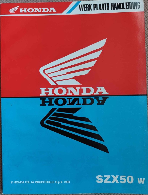 Honda - SZX50W instrukcja napraw 1998
