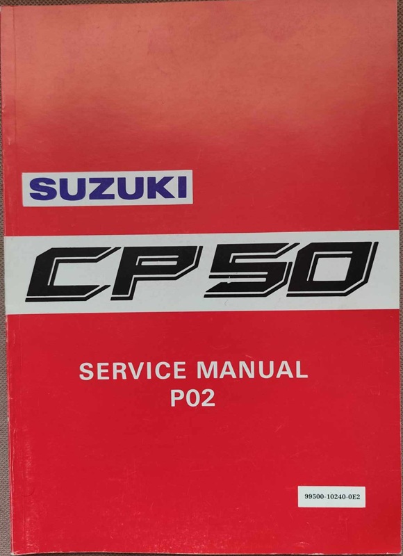 Suzuki CP50 - Instrukcja serwisowa 1993