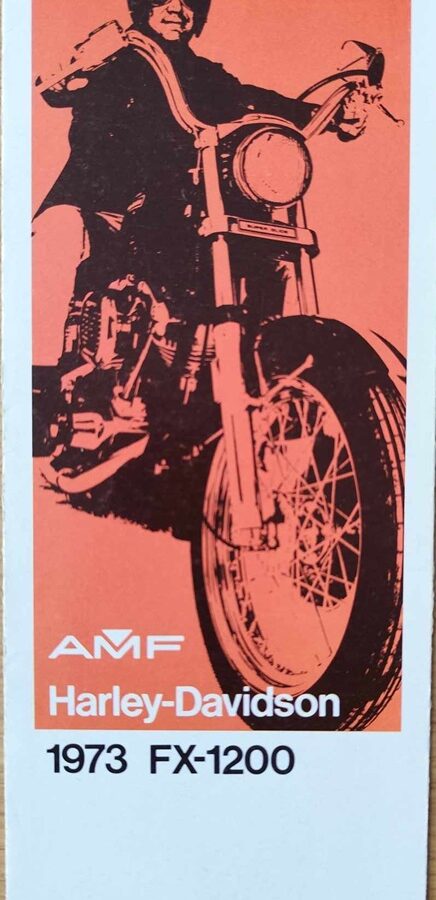 Harley Davidson - FX 1200 prospekt 1973