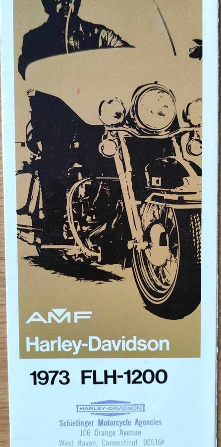 Harley Davidson - FLH1200 - prospekt 1973