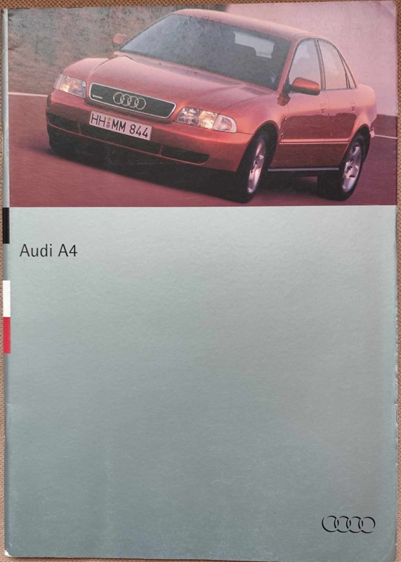 Audi A4 - prospekt 1994