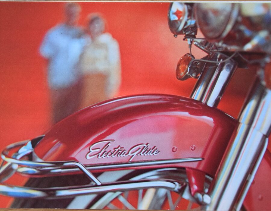 Harley Davidson Electra Glide - prospekt 1965
