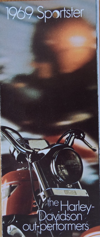 Harley Davidson Sportster - prospekt 1969