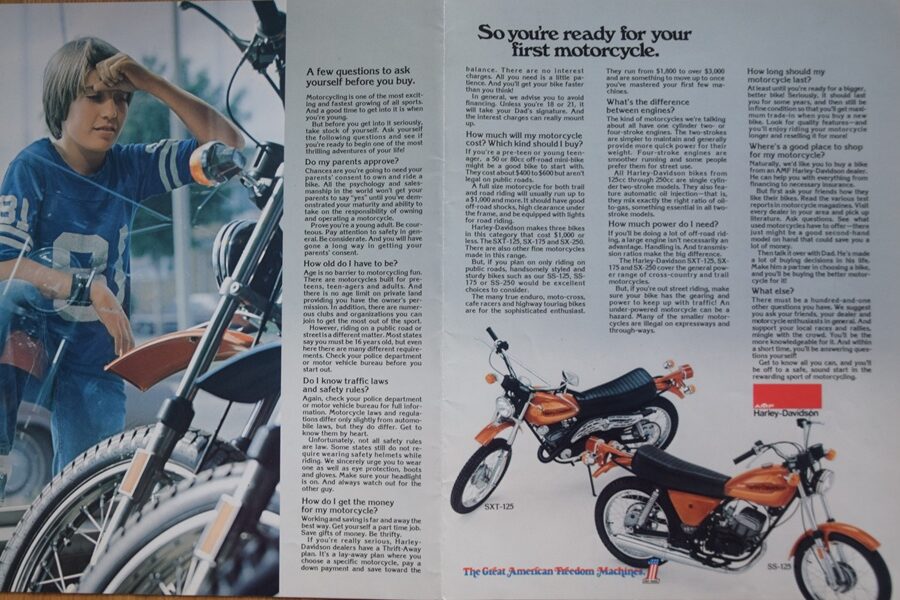 Harley Davidson - prospekt