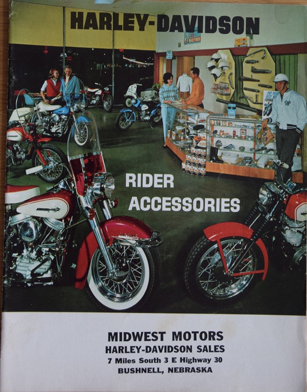 Harley Davidson - katalog akcesorii 1964