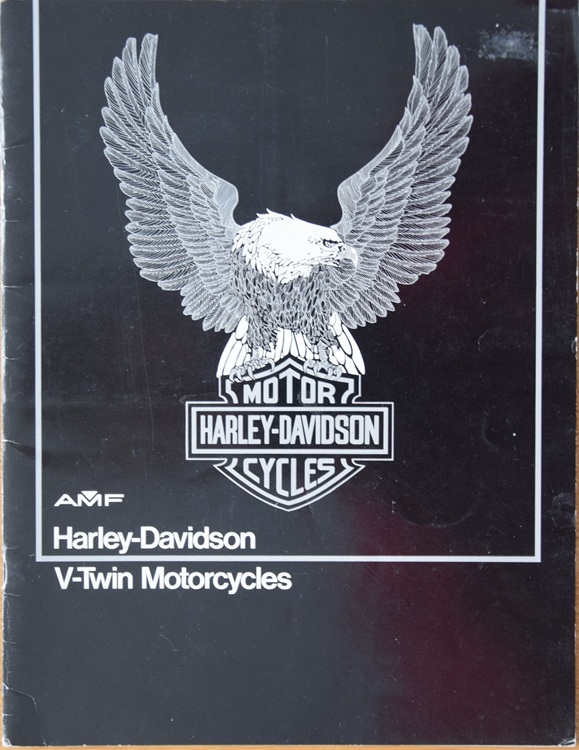 Harley Davidson Sportster, Super Glide - prospekt 1978