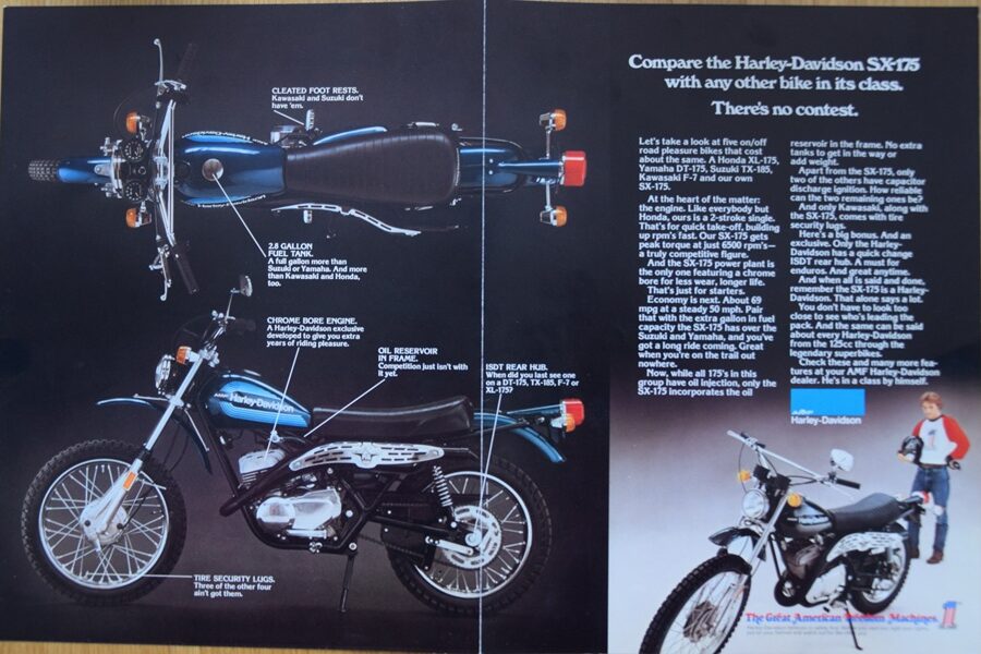 Harley Davidson SX 175 - prospekt