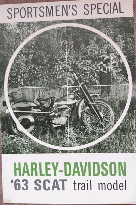 Harley Davidson - Scat Trial model 63
