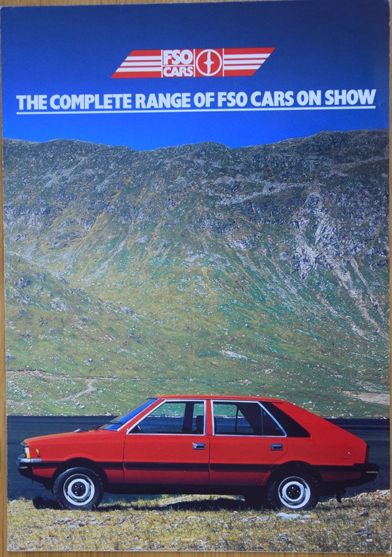 Prospekt FSO Polonez 1986