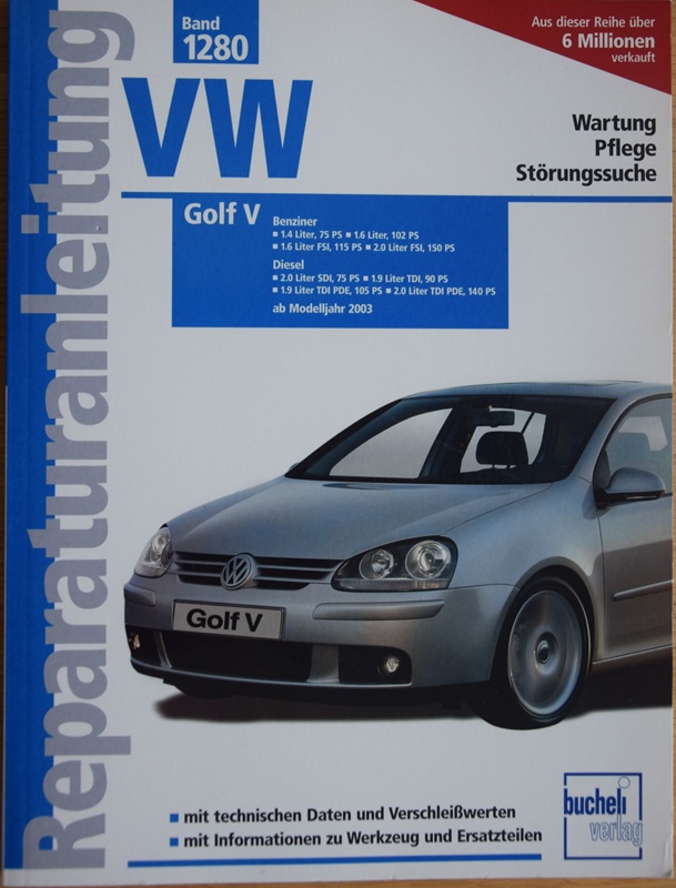 Volkswagen Golf V - Instrukcja napraw