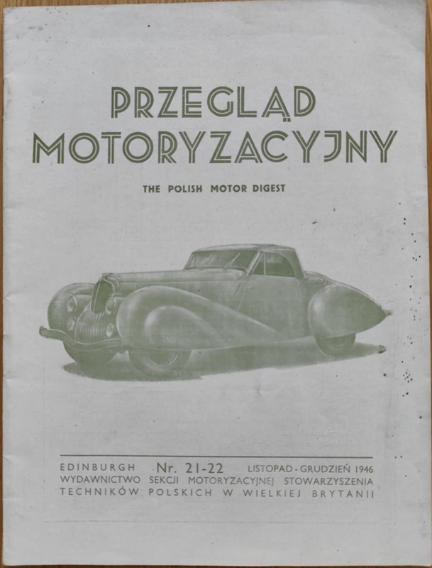 Przegląd Motoryzacyjny - Listopad Grudzień 1946