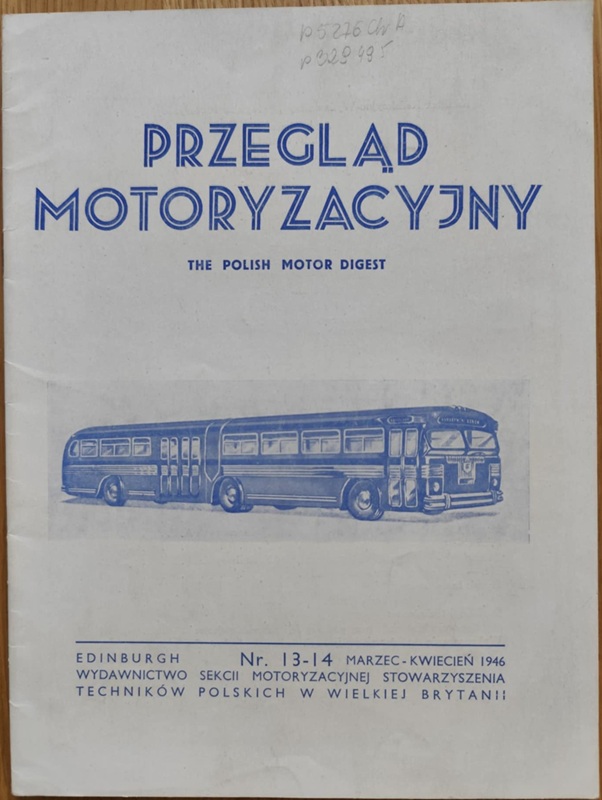 Przegląd Motoryzacyjny - Marzec Kwiecień 1946