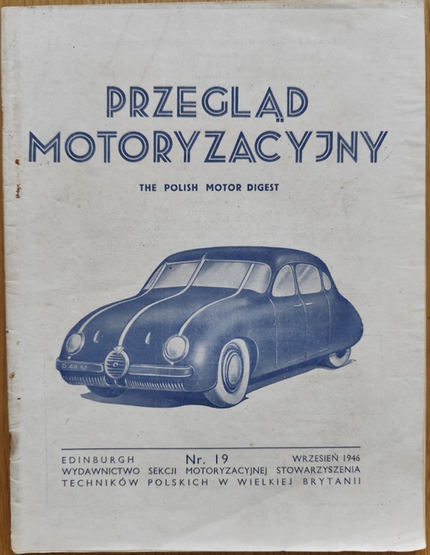 Przegląd Motoryzacyjny - Wrzesień 1946
