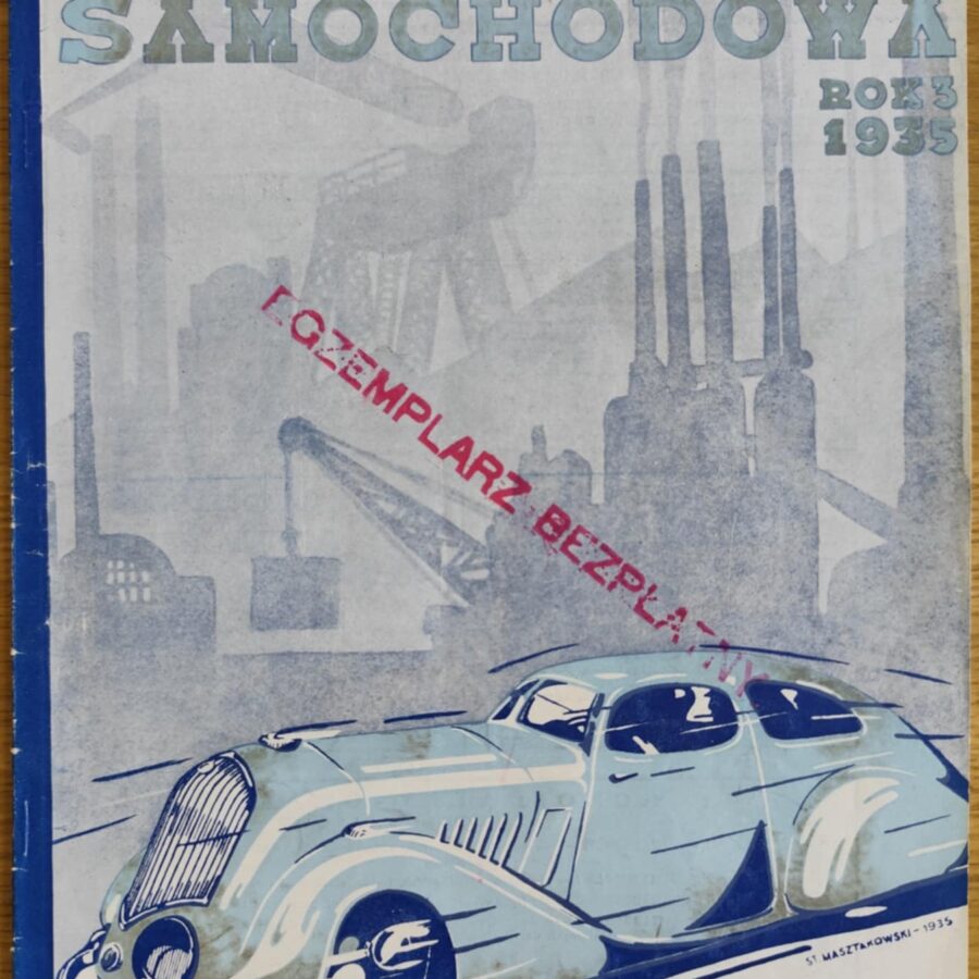 Technika Samochodowa Nr. 7 Rok 1935