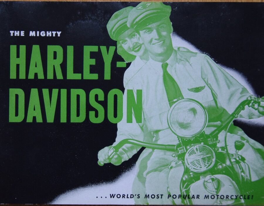 Harley Davidson - Prospekt 1948