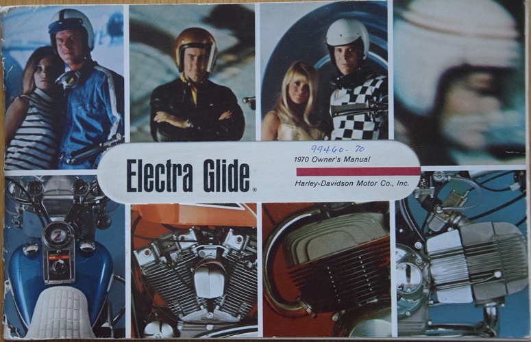 Harley Davidson - Owners Manual Electra Glide 1970