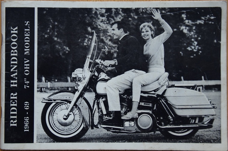 Harley Davidson - Rider Handbook 74"OHV Models 1966-69