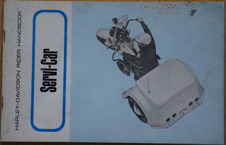 Harley Davidson - Servi Car Rider Handbook 1967