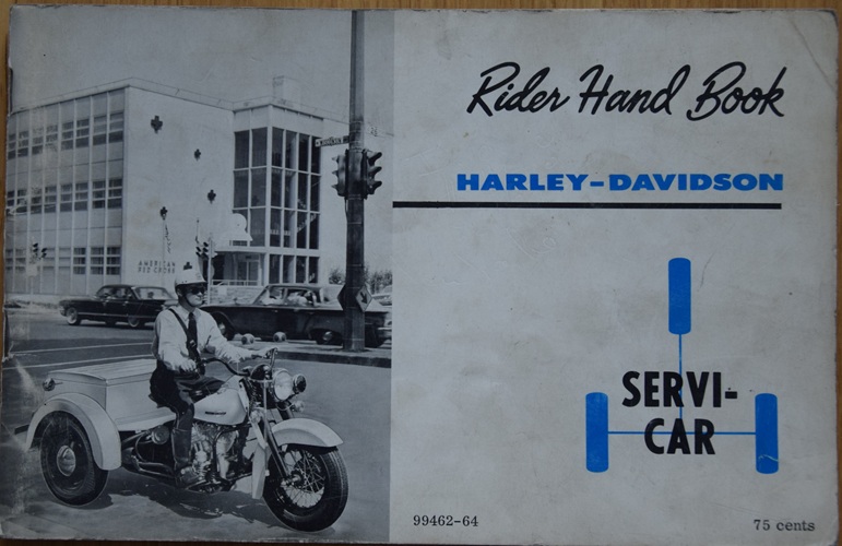 Harley Davidson - Servi Car Rider Handbook 1964