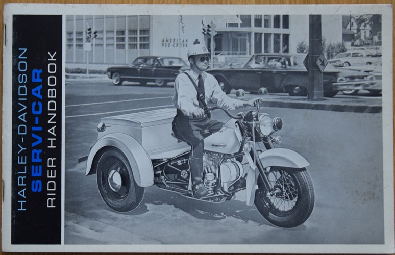 Harley Davidson - Servi Car Rider Handbook 1966