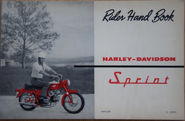 Harley Davidson - Sprint Rider Handbook 1961