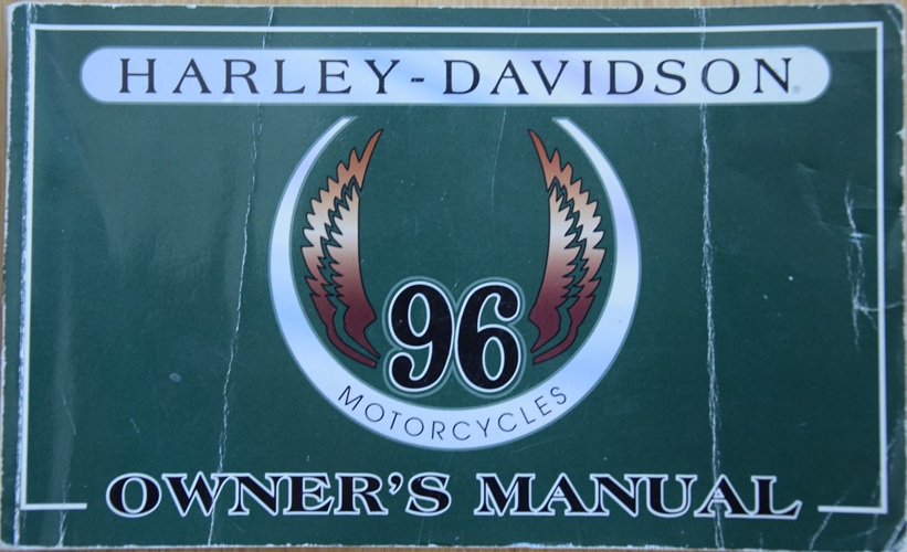 Harley Davidson - Owners Manual 1996
