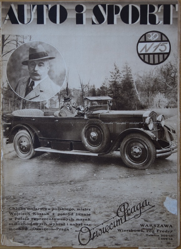 Auto i Sport - 1931 Nr.15 - Oświęcim Praga
