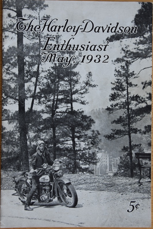 Harley Davidson - Enthusiast - May 1932