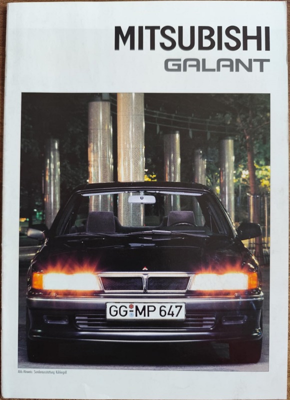 Mitsubishi Galant - Prospekt 1990