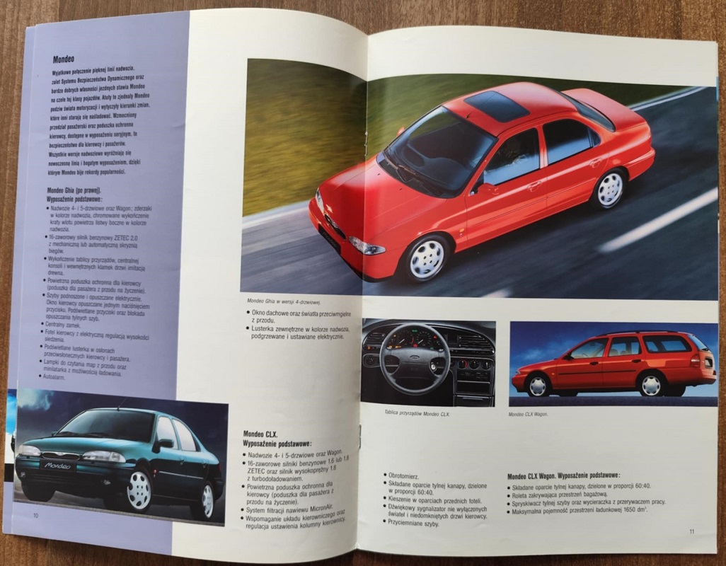 Ford - Prospekt 1996 - obrazek 2