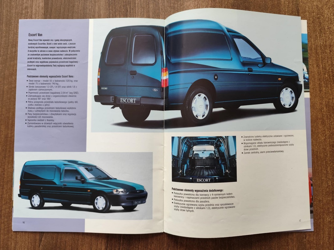 Ford - Prospekt 1996 - obrazek 3