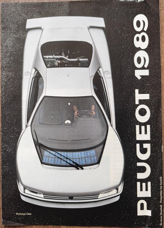 Peugeot - Modell Programm 1989