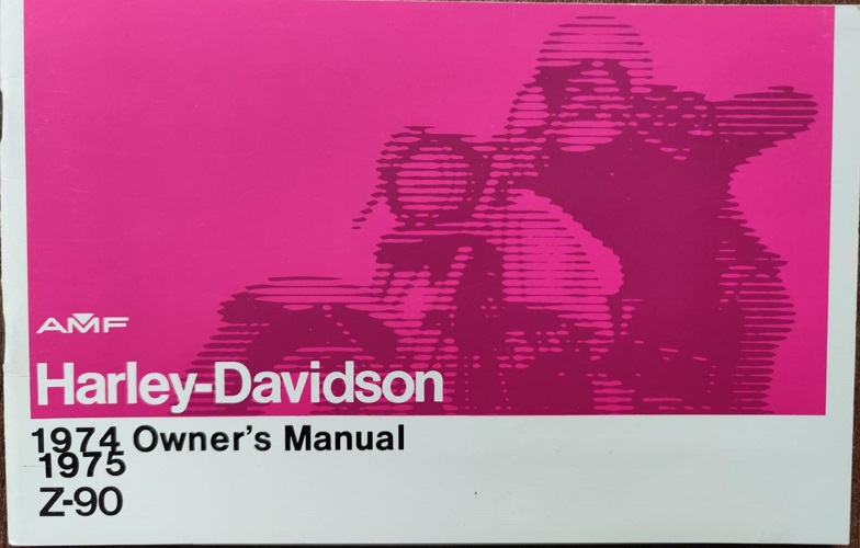 Harley Davidson - Owners Manual Z-90