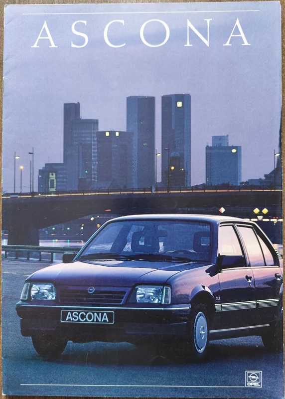 Opel Ascona - Prospekt 1987