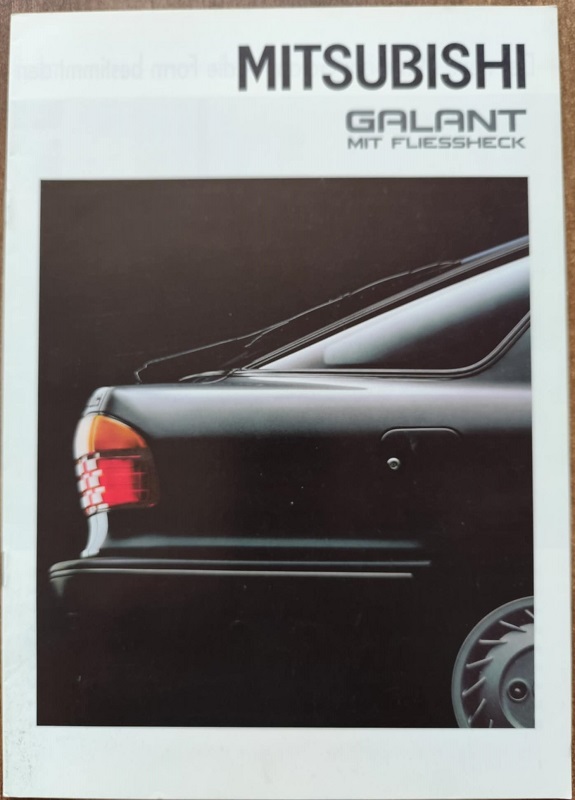 Mitsubishi Galant - Prospekt 1990