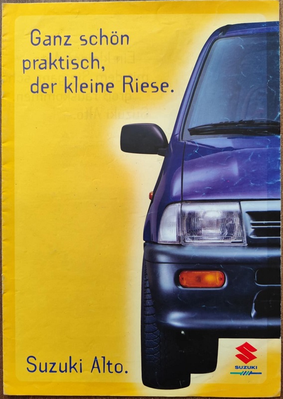 Suzuki Alto - Prospekt 1996