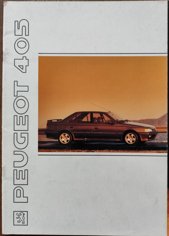 Peugeot 405 - Prospekt