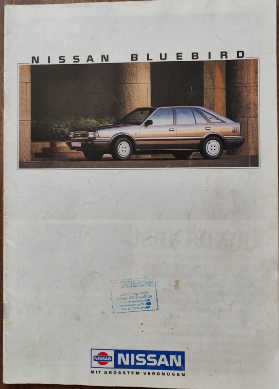 Nissan Bluebird - Prospekt 1988