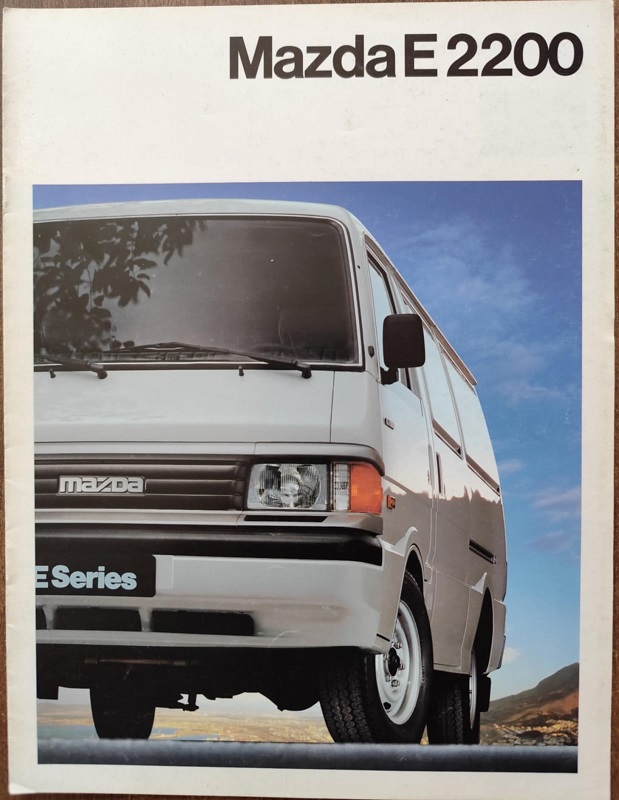 Mazda E2200 - Prospekt 1990