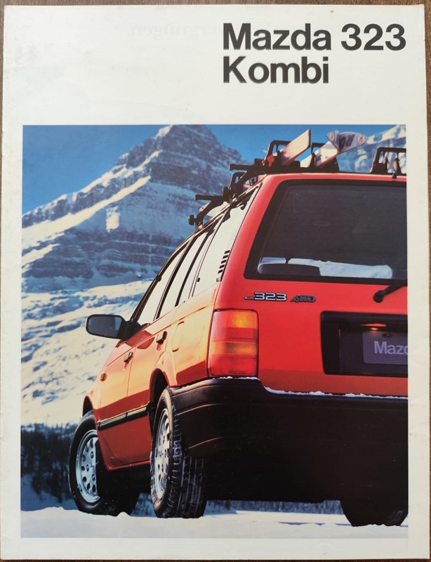 Mazda 323 Kombi - Prospekt 1992