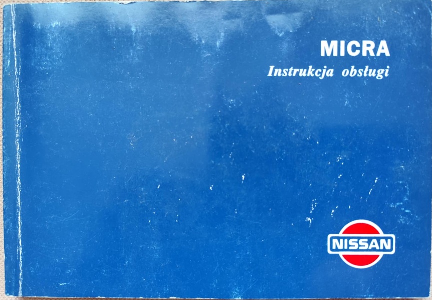 Nissan Micra - Instrukcja obsługi - 1998