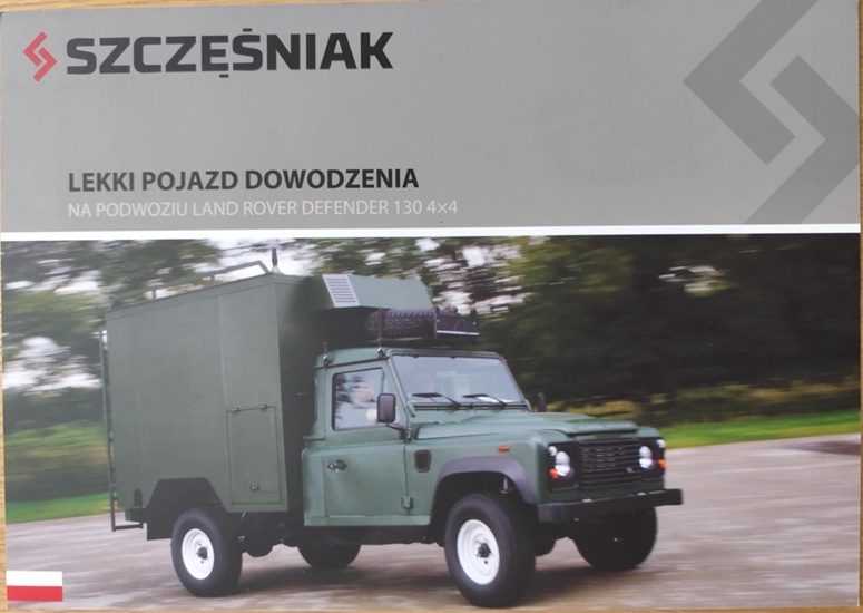 Szczęśniak - Lekki Pojazd Dowodzenia - Prospekt