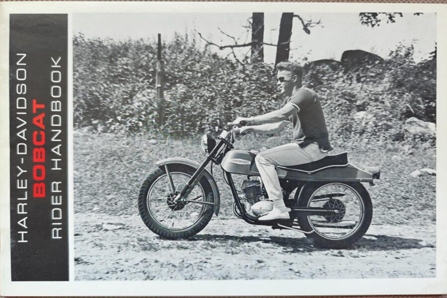 Harley Davidson -  Rider Handbook - Bobcat 1965